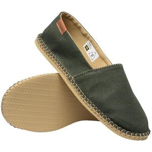 Havaianas Origine Iv Espadrille sandaal met sleehak voor heren, Groen, 42 EU