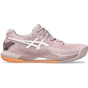 ASICS Gel-Resolution 9 Clay Sneakers voor dames, Watershed Rose White, 37 EU