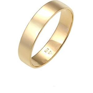 Elli PREMIUM dames discrete vriendschapsring 14_k_(585) geelgoud met '- ringmaat 0610442017, 54 EU, geelgoud 585