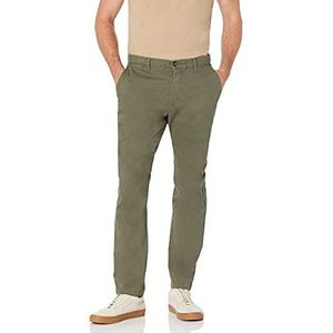 Amazon Essentials Men's Sportieve casual chinobroek met stretch (verkrijgbaar in grote en lange maten), Olijfgroen, 35W / 29L