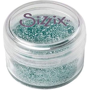 Sizzix Biologisch afbreekbare fijne glitter 663874, Agave, turquoise, eenheidsmaat