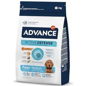ADVANCE Medium Puppy droogvoer voor honden, 1 verpakking (1 x 3 kg)
