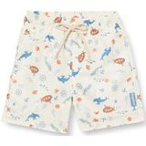Playshoes - Kinder Beach-Short - Ecru - Meeresfreunde