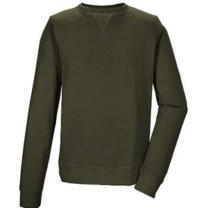 G.I.G.A. DX Heren sweatshirt GS 45 MN SWT SHRT GOTS, olive, XL, 41171-000
