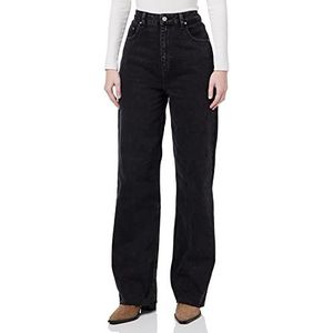 ONLY Onldad HW Wide DNM MAE010 Jeans, voor dames, zwart, 30/32 (pak van 2)