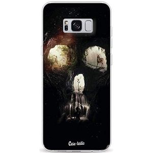 Samsung Galaxy S8 Plus telefoonetui, dunne TPU hoes. Schokdempende en krasbestendige cover voor Samsung Galaxy S8 Plus - Cave Skull - CASETASTIC