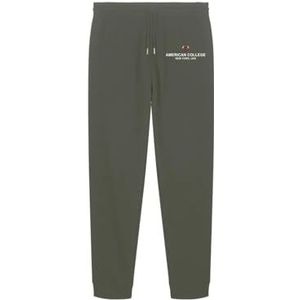 AMERICAN COLLEGE USA Heren Jogging Kaki Maat XXL Casual, Groen, XXL