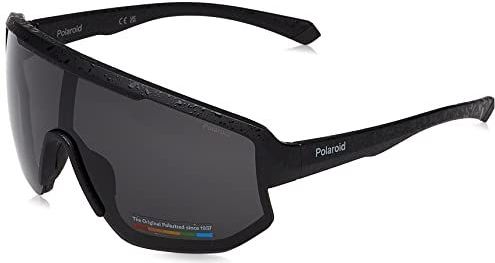 Zonnebril POLAROID PLD 7047/S 003 mat zwart 99/1/135 UNISEX, Zwart, 99