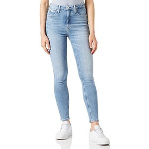 Calvin Klein Jeans Dames High Rise Super Skinny Ankle Jeans, Denim Light, 26W (Regular)