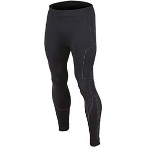 BRUBECK Ademend motorondergoed heren | ondergoed motorfiets mannen | verkoelend | zwarte functionele broek | Black Long Pants Men | XXL - zwart | LE11070