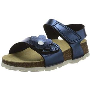 Superfit meisjes voetbedpantoffels sandalen, blauw 8000, 26 EU