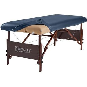 Master Massage Universele stof gemonteerd PU vinyl leer ultra-duurzame bescherming cover sheet voor massage tafels, koningsblauw, 1count