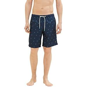 TOM TAILOR zwemshorts Uomini 1035051,31481 - morning pink palm design,M