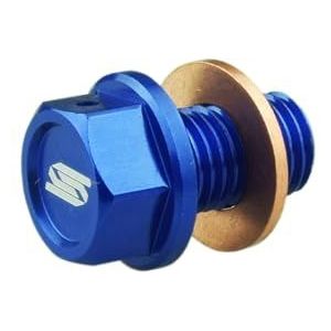 Scar - Modp100 - Magnetische Olieaftapplug - Geanodiseerde Afwerking - 7075-T6 Aluminium