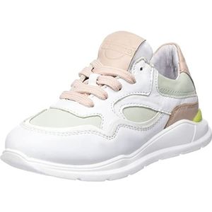 Gattino G1355 Sneakers voor meisjes, Wit Mint Roze, 31 EU