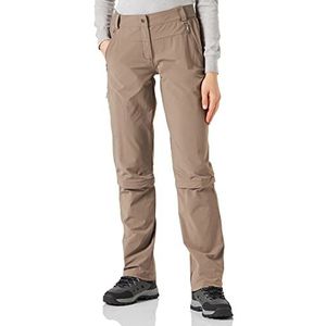 VAUDE Damesbroek Farley Stretch Capri T-Zip Pants Iii