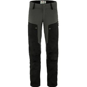 Fjallraven 87176-550-018 Keb Trousers M sportbroek heren Black-Stone Grey, maat 54/R