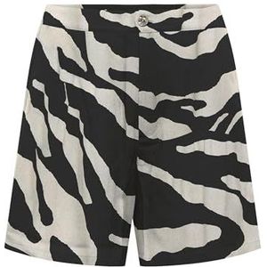 Onlnova Life Vis Scarlet Shorts AOP, zwart, XS