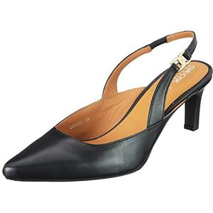 Geox Dames D BIBBIANA damespump, zwart, 38 EU, zwart, 38 EU