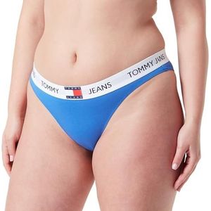 Tommy Jeans Dames Bikini Empire Blauw XL, Empire Blauw, XL