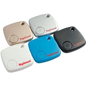 Squizzas! Verloren uw sleutels of Wallet Tag Finder, Bluetooth Wireless Tech App (kleuren variëren)
