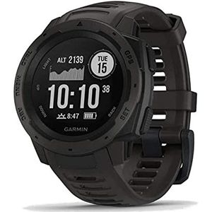 Garmin Instinct, GPS-horloge, Grafiet, Gerenoveerd