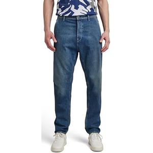 G-STAR RAW Grip 3d Relaxed Tapered Jeans heren, Blauw (Antique Cosmic Blue C966-C945), 26W / 30L