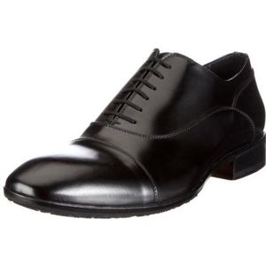 Rocco P. Scarpa Uomo Francesina 8757FF/02 heren klassieke lage schoenen, zwart Tiziano Nero, 44 EU