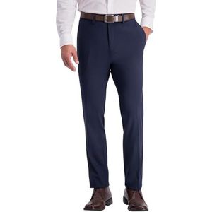 Kenneth Cole Reaction Shadow Check Stretch Slim Fit Dress Pant Pant-broek