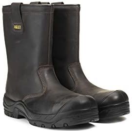 Aigle - Iolar S3 - Veiligheidsschoenen - Leren - Antiperforatiezool - Waterdicht