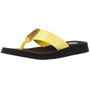 Yellow Box Women's Fromy Sandal, Yellow, 6.5 M US