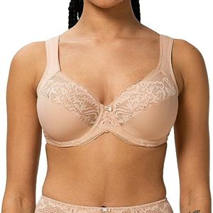 Triumph Dames Modern Lace+Katoen W02 BH, Zwart, 85D