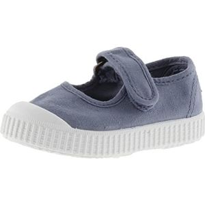 Victoria 1915 Unisex Canvas Mary Janes DREC & Strap & Reinforced Toe 136605 for Kids AZUL 19