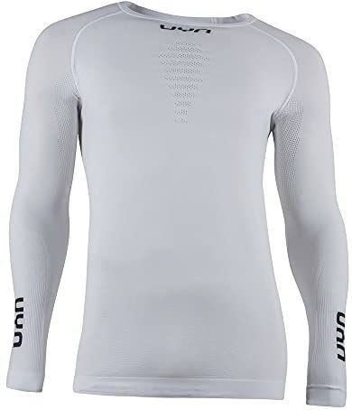 UYN Heren Energyon Uw Long Sl. Shirt, Wit, S/M