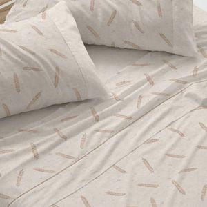 Burrito Blanco Beddengoedset, bed 200 cm (+ beschikbare maten), design 046, zandkleur (200 x 200 cm)