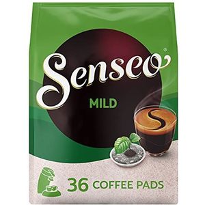 SENSEO Koffiepads Mild (360 Pads - Koffiepads voor SENSEO Koffiepadmachines - Intensiteit 03/09 - Light Roast Koffie) - 10 x 36 SENSEO Pads