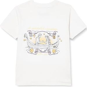 Disney T-shirt voor meisjes, Wit, 6 Jaren