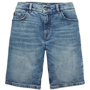 TOM TAILOR Joggingbroek voor jongens en kinderen, 10118 - Used Light Stone Blue Denim, 134 cm