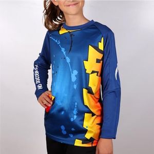 HO Soccer Graffiti Daring Blue T-shirt Unisex Kinderen