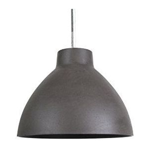 LEITMOTIV Sandstone hanglamp, zandsteen, 40 W, donkergrijs, S