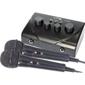 Ltc 10-9000 karaoke mengpaneel met 2 microfoons