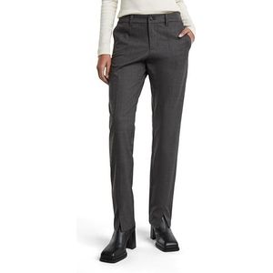 Chino Broek - Ruit - Geweven - Slim Fit - Middelhoge Taille - Stretch