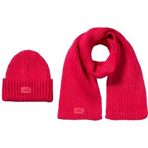 UGG K Chunky gebreide set voor jongens, Cerise, O/S, Cerise, One Size