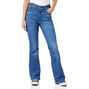 Levi's 726™ High Rise Flare jeans voor dames, Medium Indigo Gedragen, 29W / 32L