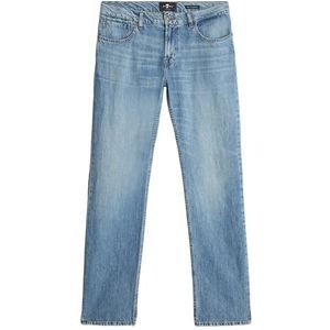 7 For All Mankind The Straight Station, lichtblauw, 28W