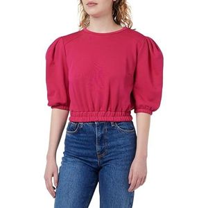 LIBBI Dames sweattrui 12427200-LI01, roze, S, roze, S