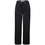 Street One Dames Straight Legs in Zwart, in size: 32