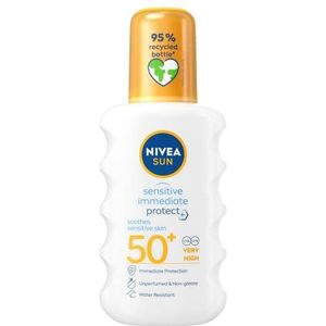 Nivea Protect and Sensitive met SPF 50 High - 200 ml door Nivea