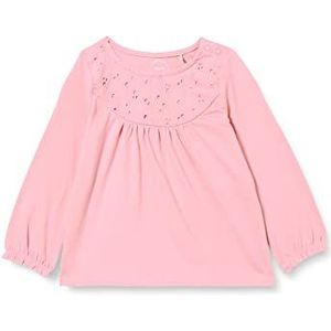 s.Oliver T-shirt met lange mouwen voor meisjes en meisjes, Roze, 86