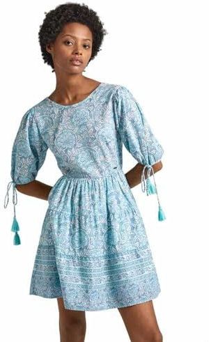 Kleding - Bloemenprint - Katoen - Kort/mini - Normale Pasvorm